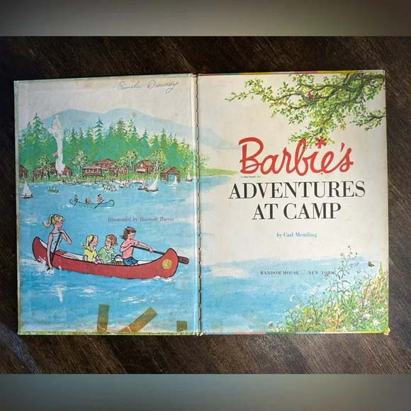 Barbie’s Adventure At Camp. Book by Carl Memling. Vintage. Hard cover. - Picture 4 of 5